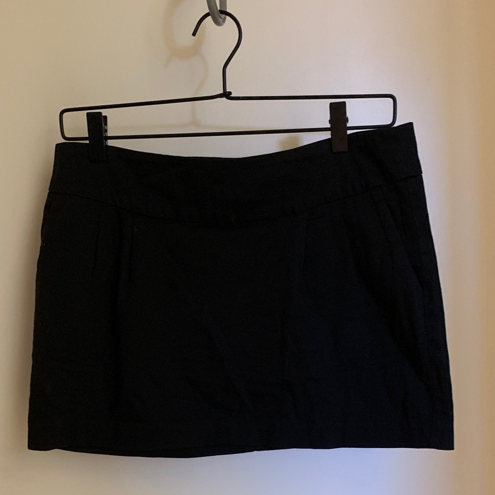 Elegant Black Mini Skirt